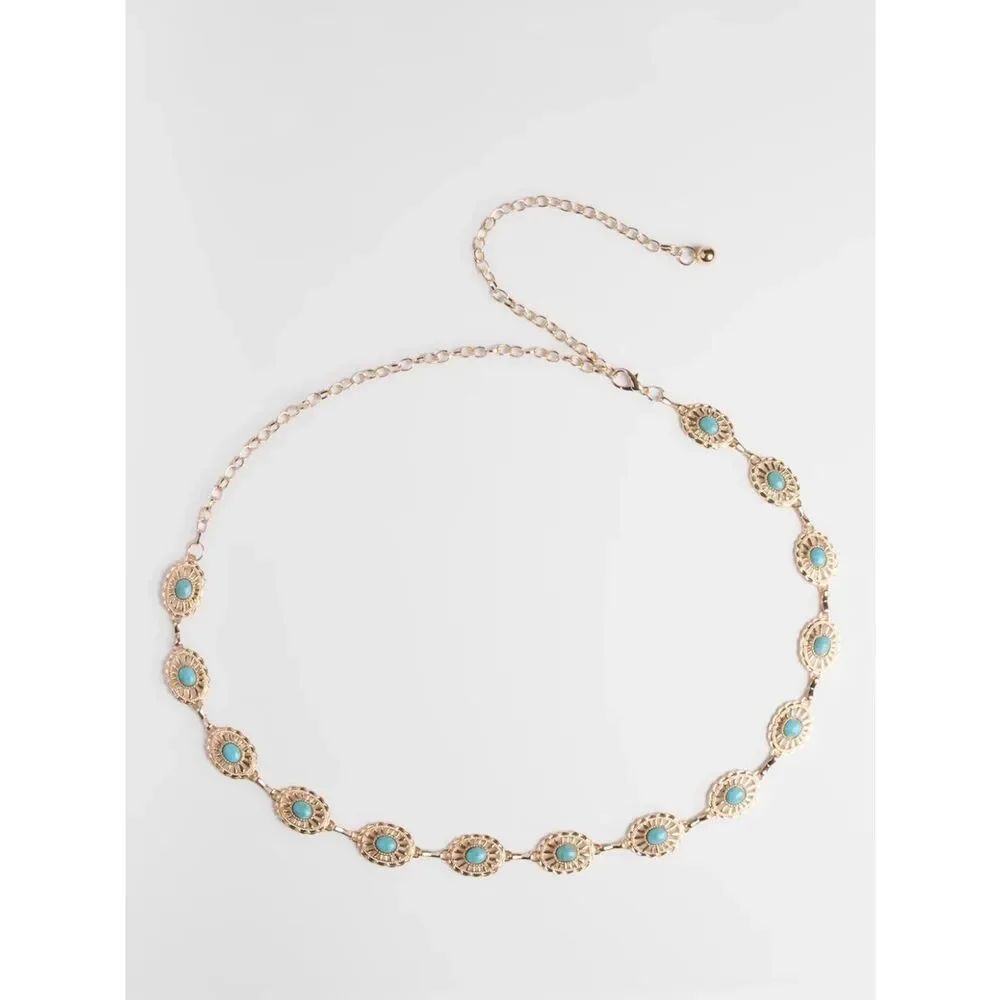 Blue stone Belt N2169